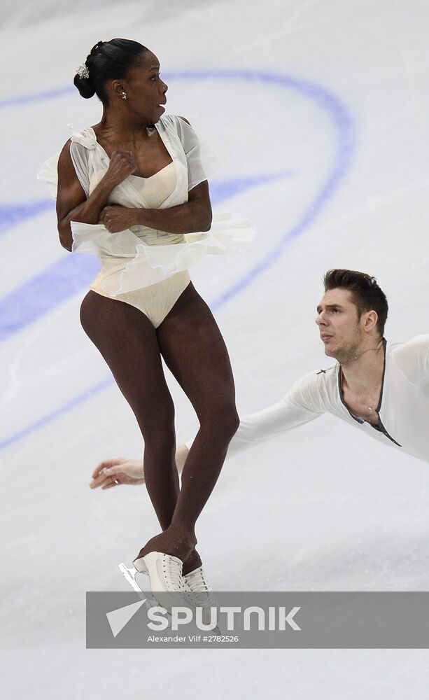 European Figure Skating Championships. Pairs. Free skating