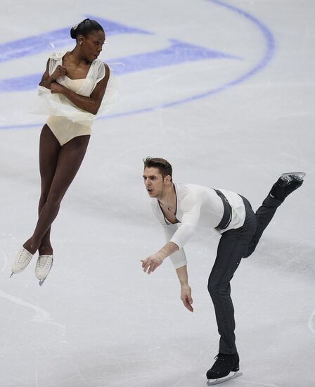 European Figure Skating Championships. Pairs. Free skating