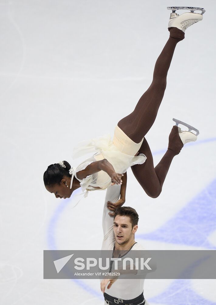 European Figure Skating Championships. Pairs. Free skating