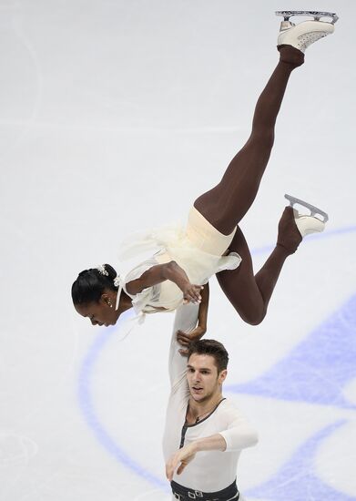European Figure Skating Championships. Pairs. Free skating
