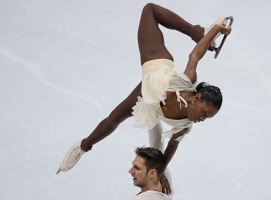 European Figure Skating Championships. Pairs. Free skating