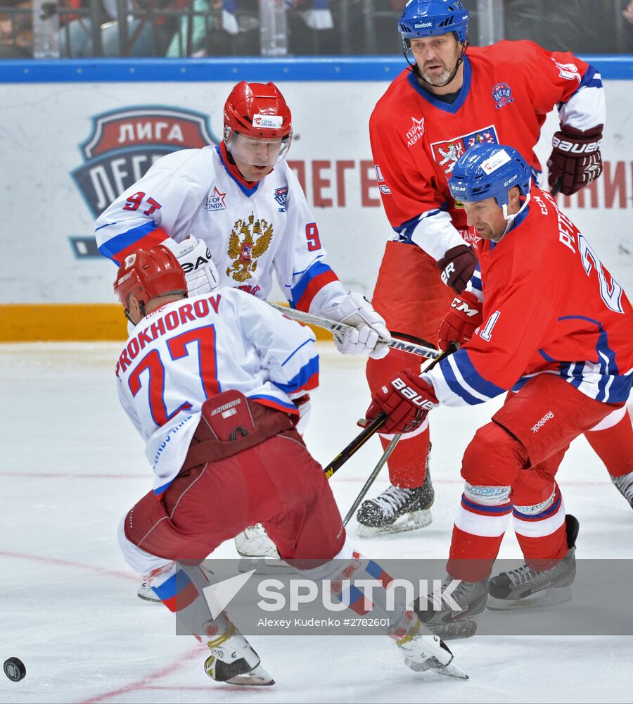 World Legends Hockey League. Finals