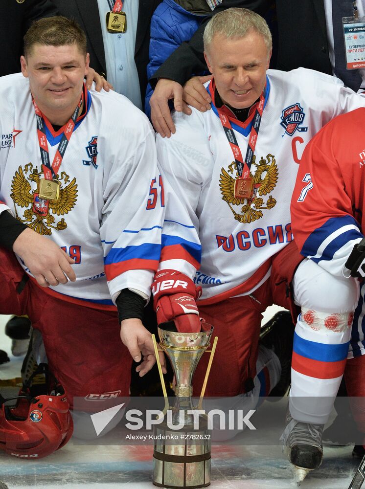 World Legends Hockey League. Finals