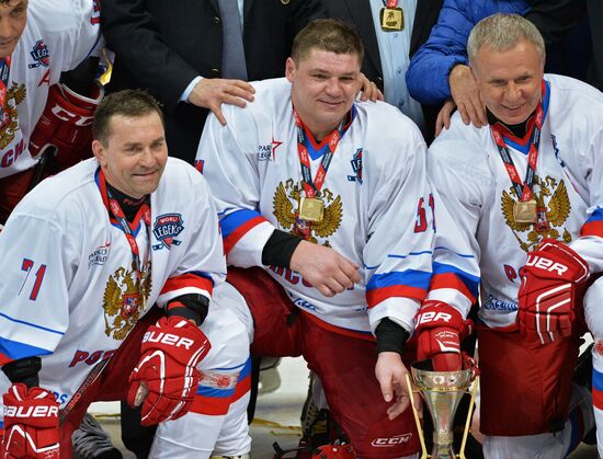 World Legends Hockey League. Finals