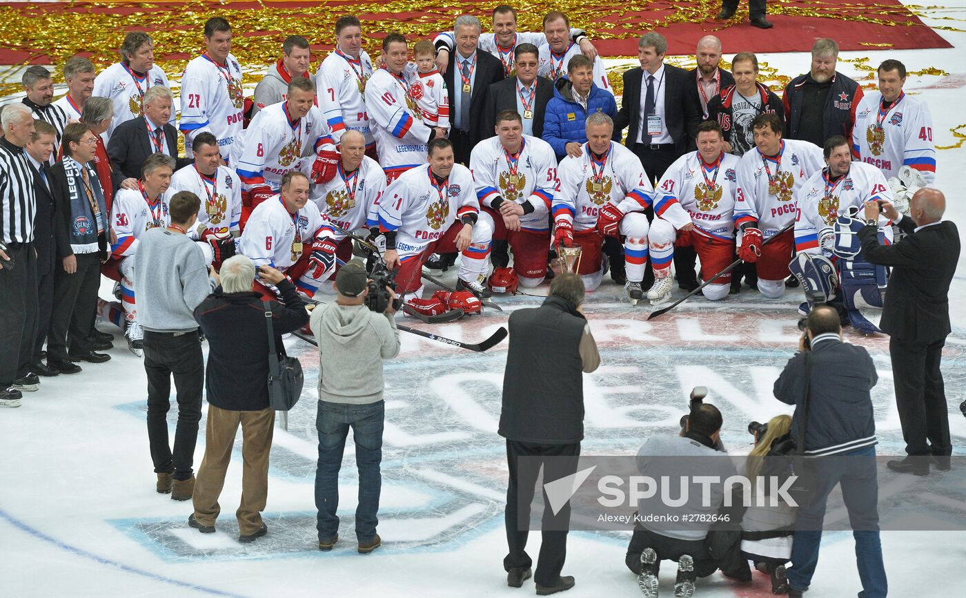 World Legends Hockey League. Finals
