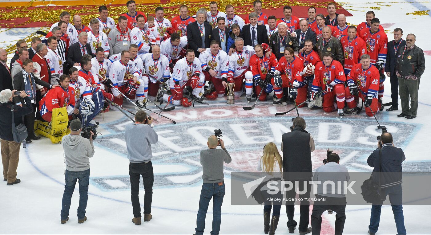 World Legends Hockey League. Finals