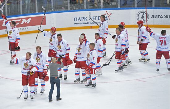 World Legends Hockey League. Finals