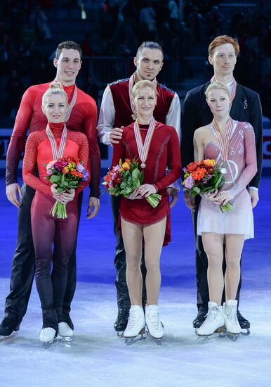 European Figure Skating Championships. Pairs. Free skating