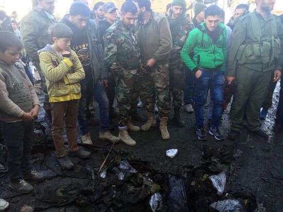 Aftermath of double terror attack in Sayyidah Zaynab, Damascus