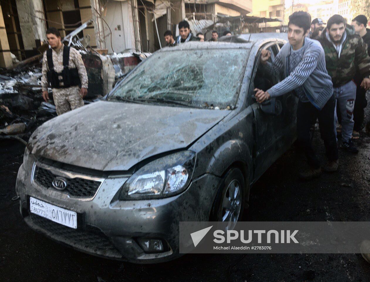 Aftermath of double terror attack in Sayyidah Zaynab, Damascus