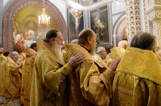 Patriarch Kirill conducts liturgy on his enthronement day