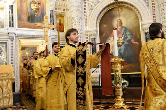 Patriarch Kirill conducts liturgy on his enthronement day