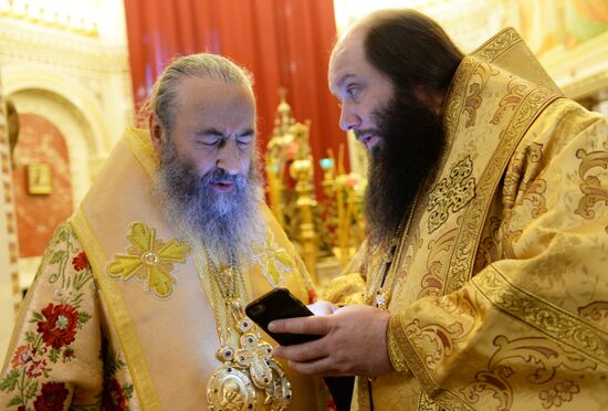 Patriarch Kirill conducts liturgy on his enthronement day