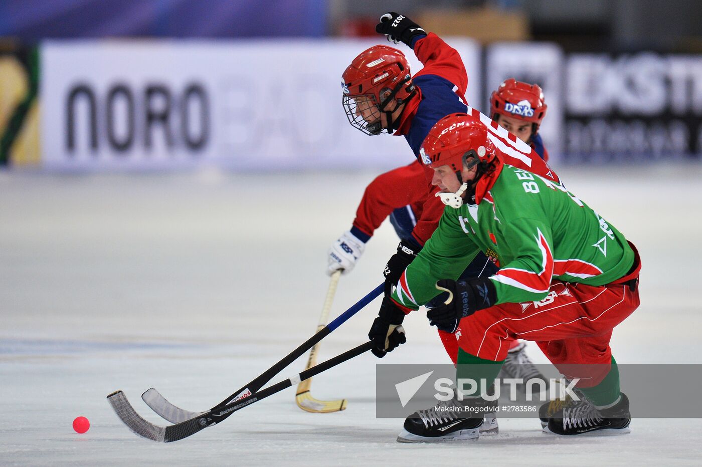 World Ball Hockey Championship. Belarus vs. Norway