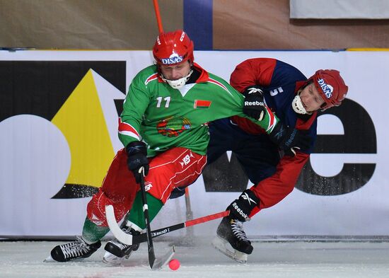 World Ball Hockey Championship. Belarus vs. Norway