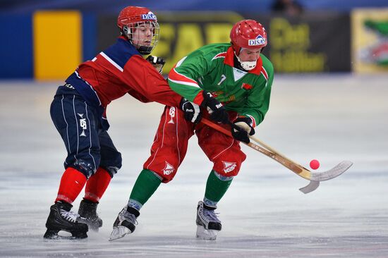 World Ball Hockey Championship. Belarus vs. Norway