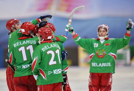 World Ball Hockey Championship. Belarus vs. Norway