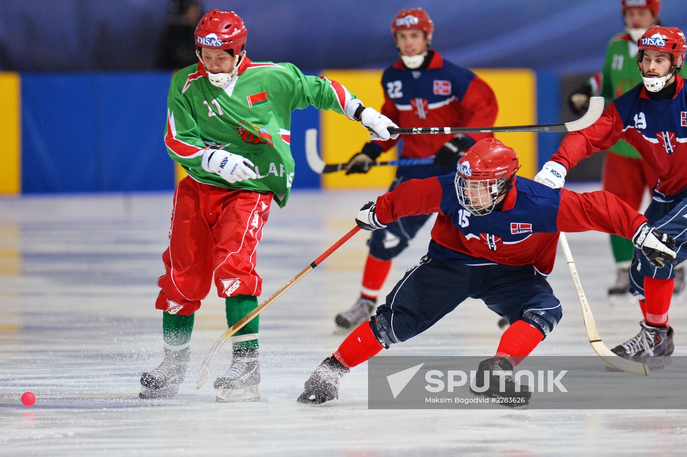 World Ball Hockey Championship. Belarus vs. Norway