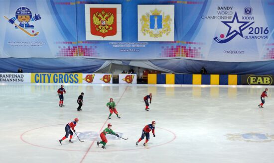 World Ball Hockey Championship. Belarus vs. Norway