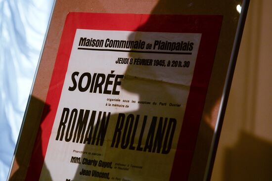 Opening exhibition "The Enchanted Soul. Marking 150th anniversary of Romain Rolland"
