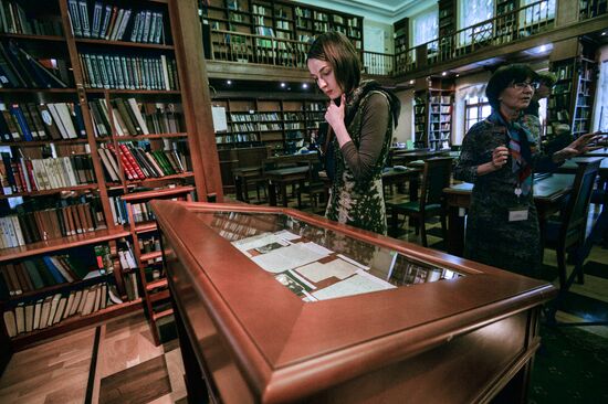 Opening exhibition "The Enchanted Soul. Marking 150th anniversary of Romain Rolland"
