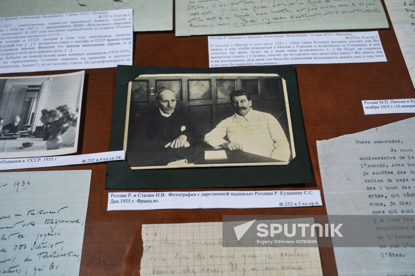 Opening exhibition "The Enchanted Soul. Marking 150th anniversary of Romain Rolland"