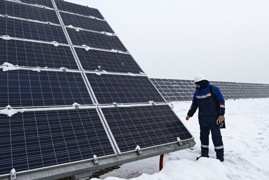 Solar farm opens in Khakassia