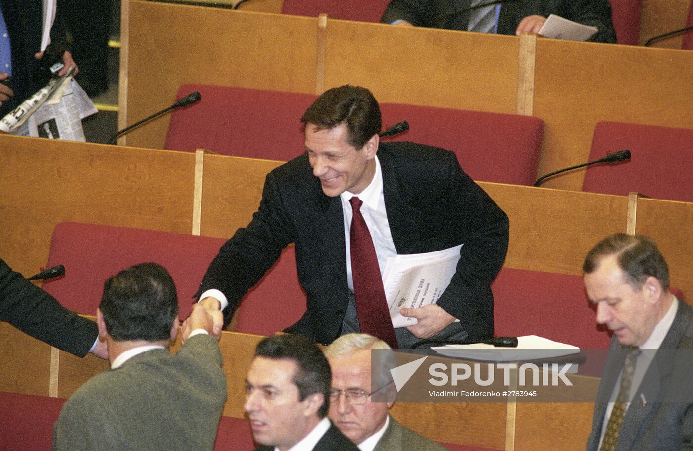 Alexander Zhukov at Russian State Duma