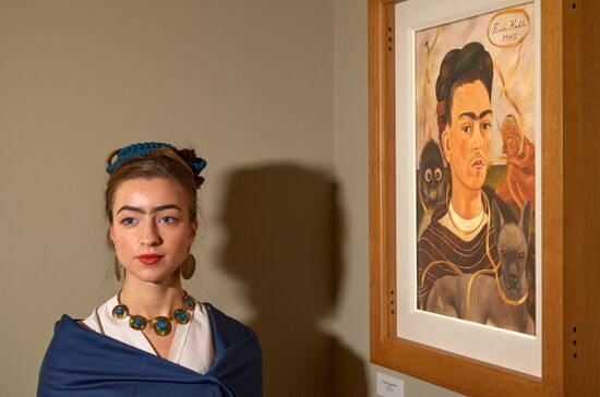 Exhibition "Frida Kahlo. Paintings and Drawings from Collections of Mexico" opens in St.Petersburg