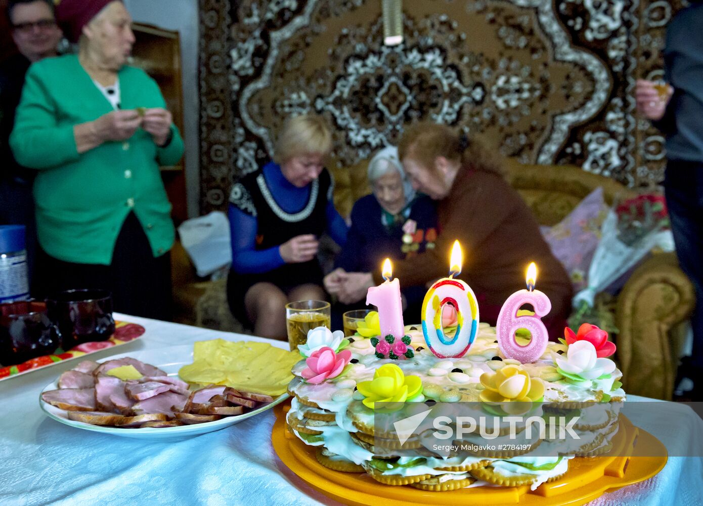 Crimea's Simpheropol district's oldest resident celebrates 106th birthday