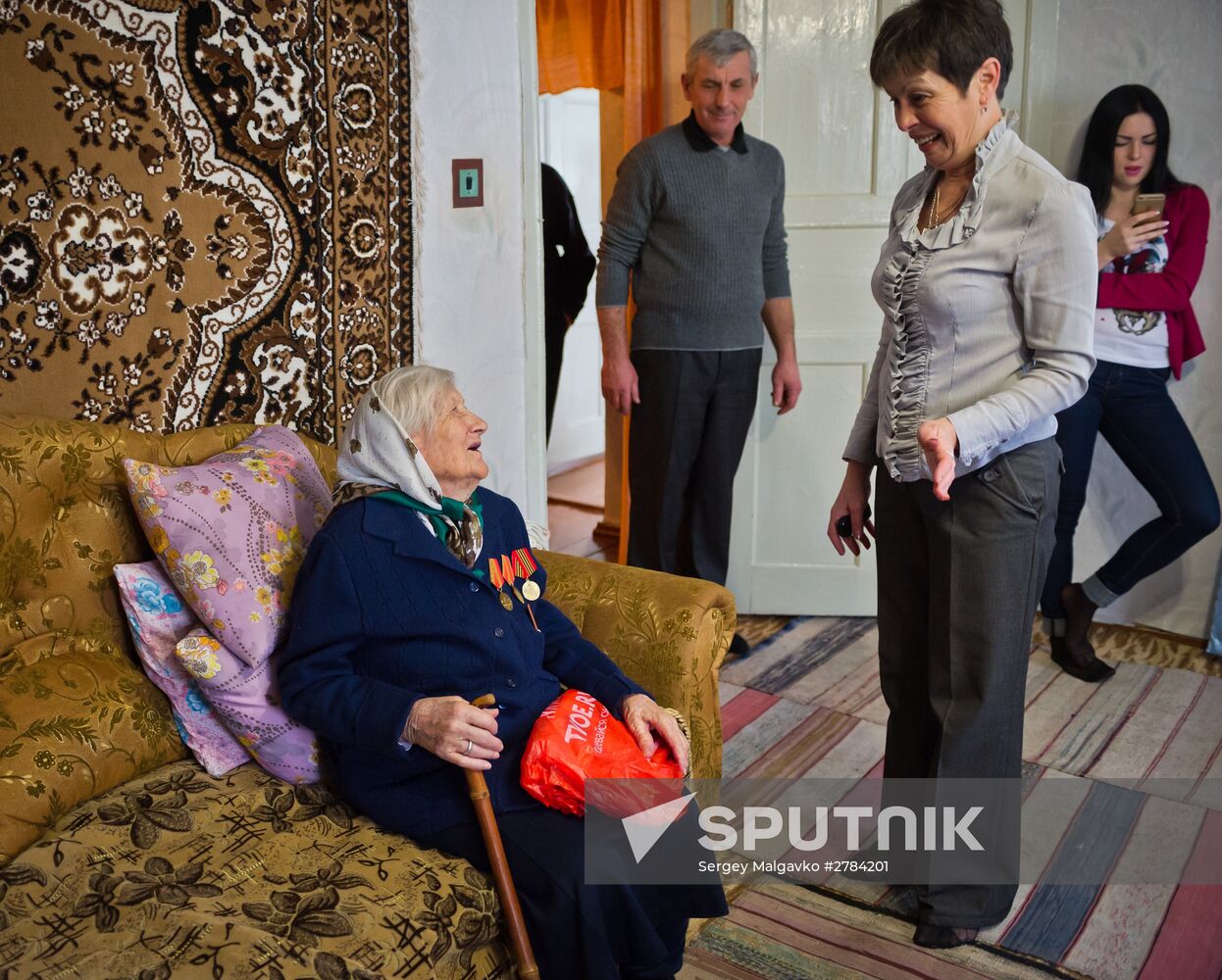 Crimea's Simpheropol district's oldest resident celebrates 106th birthday