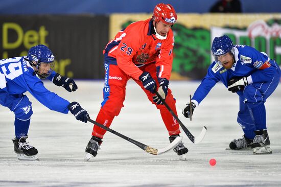 Bandy World Championship. Russia vs Finland