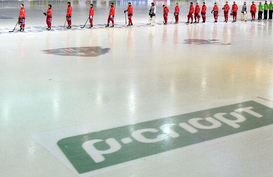 Bandy World Championship. Russia vs Finland
