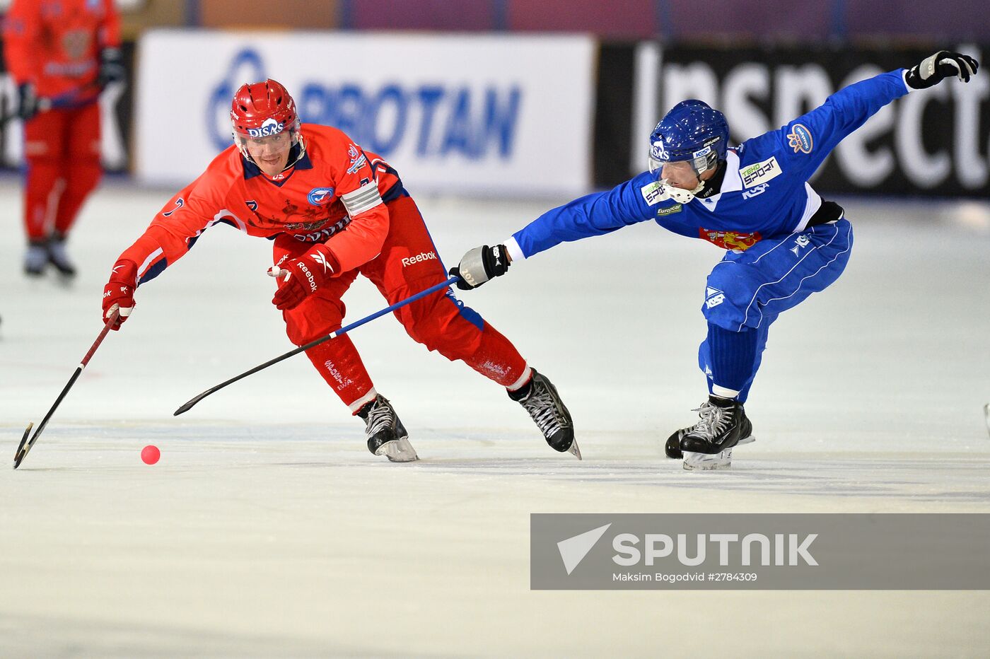 Bandy World Championship. Russia vs Finland