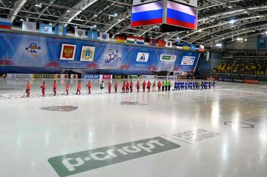Bandy World Championship. Russia vs Finland