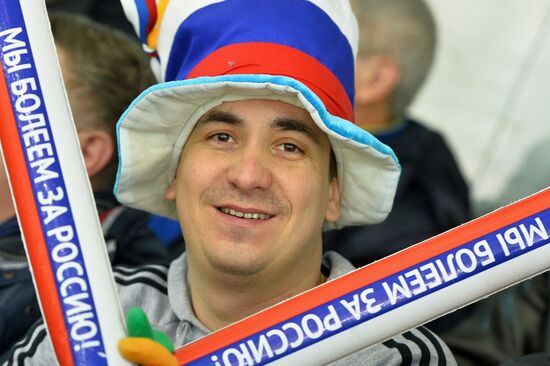 Bandy World Championship. Russia vs Finland