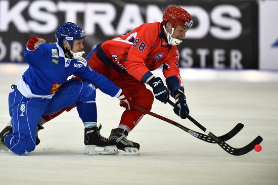 Bandy World Championship. Russia vs Finland