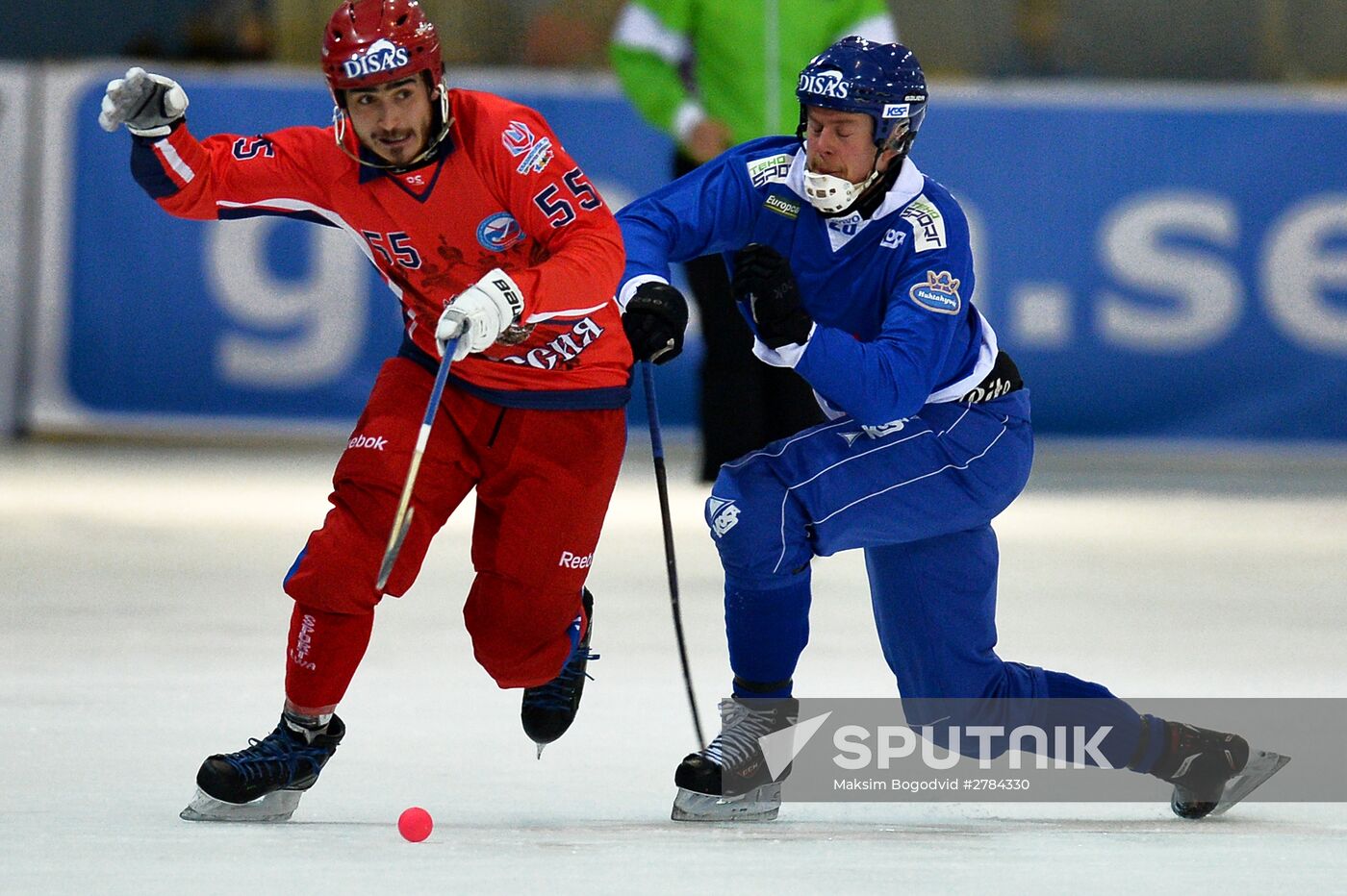 Bandy World Championship. Russia vs Finland