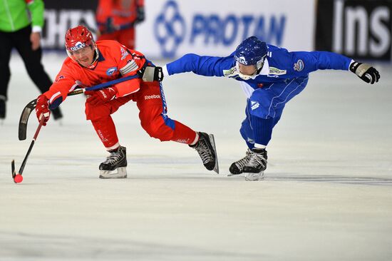 Bandy World Championship. Russia vs Finland