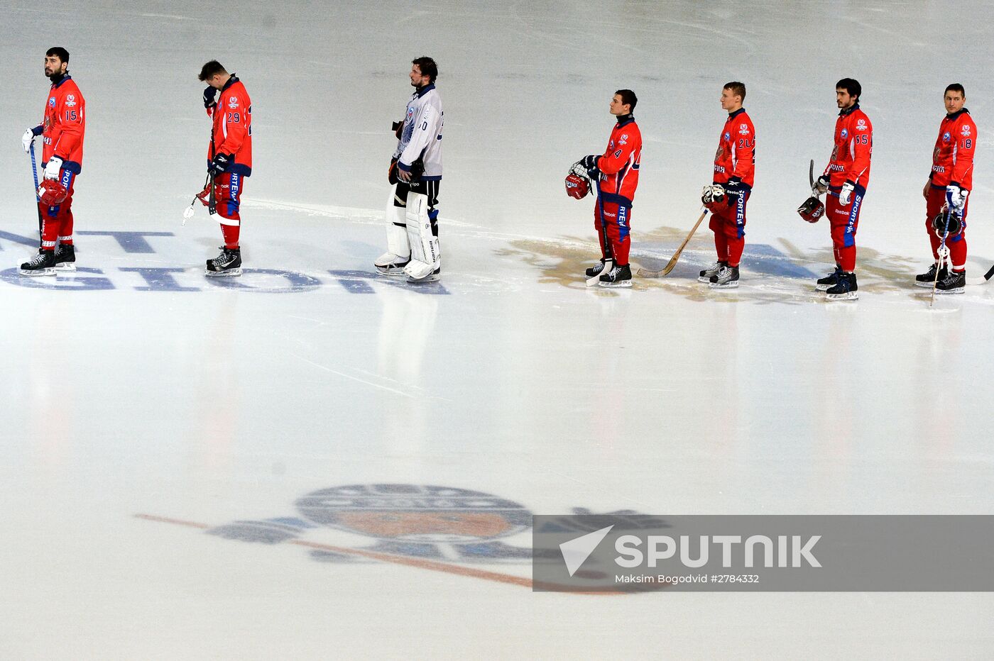 Bandy World Championship. Russia vs Finland