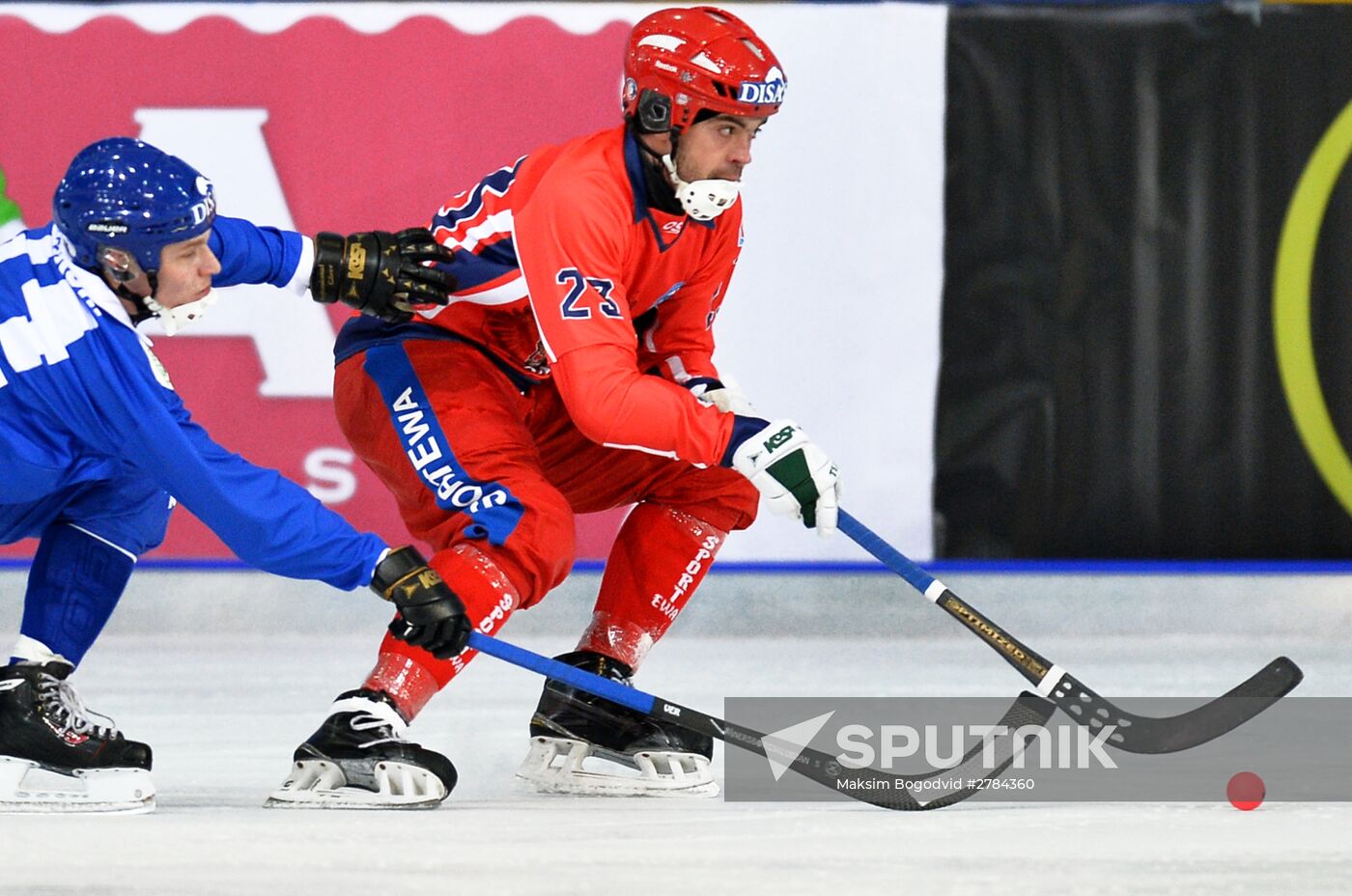 Bandy World Championship. Russia vs Finland
