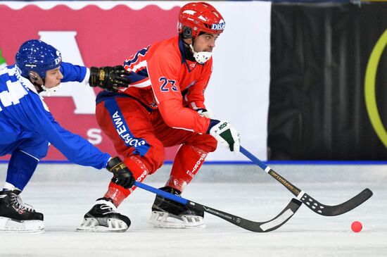 Bandy World Championship. Russia vs Finland