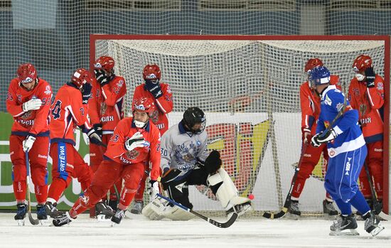 Bandy World Championship. Russia vs Finland