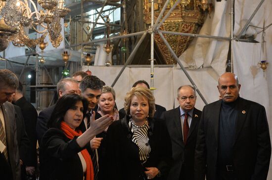 Federation Council Chairperson Valentina Matviyenko visits Israel
