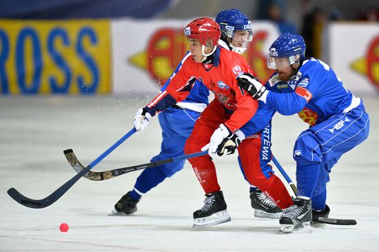 Bandy World Championship. Russia vs Finland