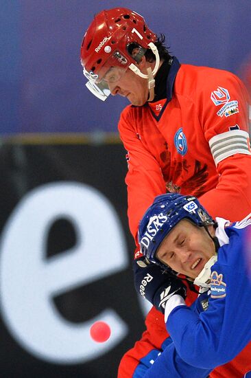Bandy World Championship. Russia vs Finland