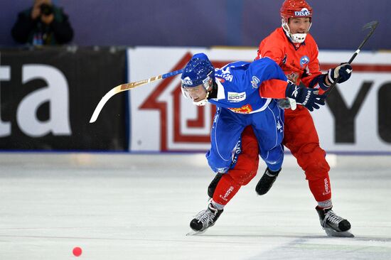 Bandy World Championship. Russia vs Finland