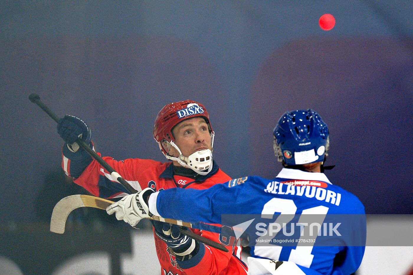 Bandy World Championship. Russia vs Finland