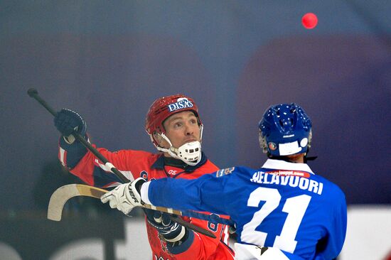 Bandy World Championship. Russia vs Finland