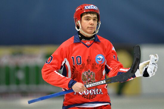 Bandy World Championship. Russia vs Finland